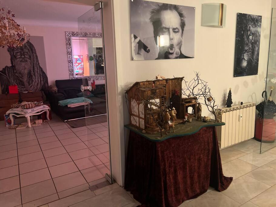 Villa Casa Blanca Mit Privatem Schwimmbad 26 Grad Und Sauna Duisburg Exterior foto